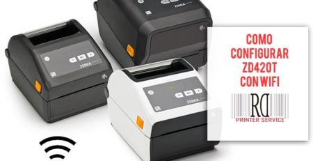 Como conectar impresora Zebra ZD420t por wifi