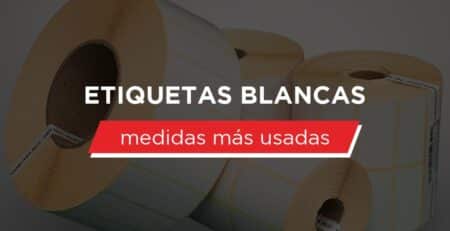 Etiquetas blancas para impresión térmica