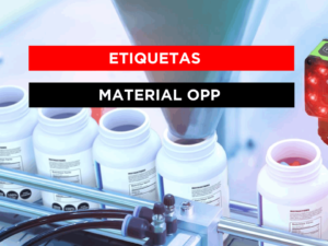 Material OPP para etiquetas e insumos para impresoras