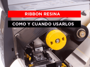 Como y cuando usar ribbon de resina