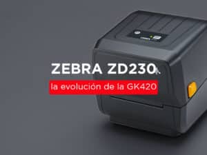 Zebra ZD230 sucediendo a la GK420