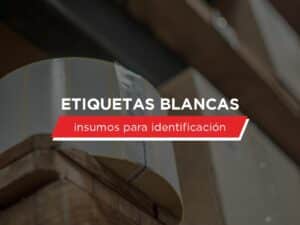 Etiquetas blancas