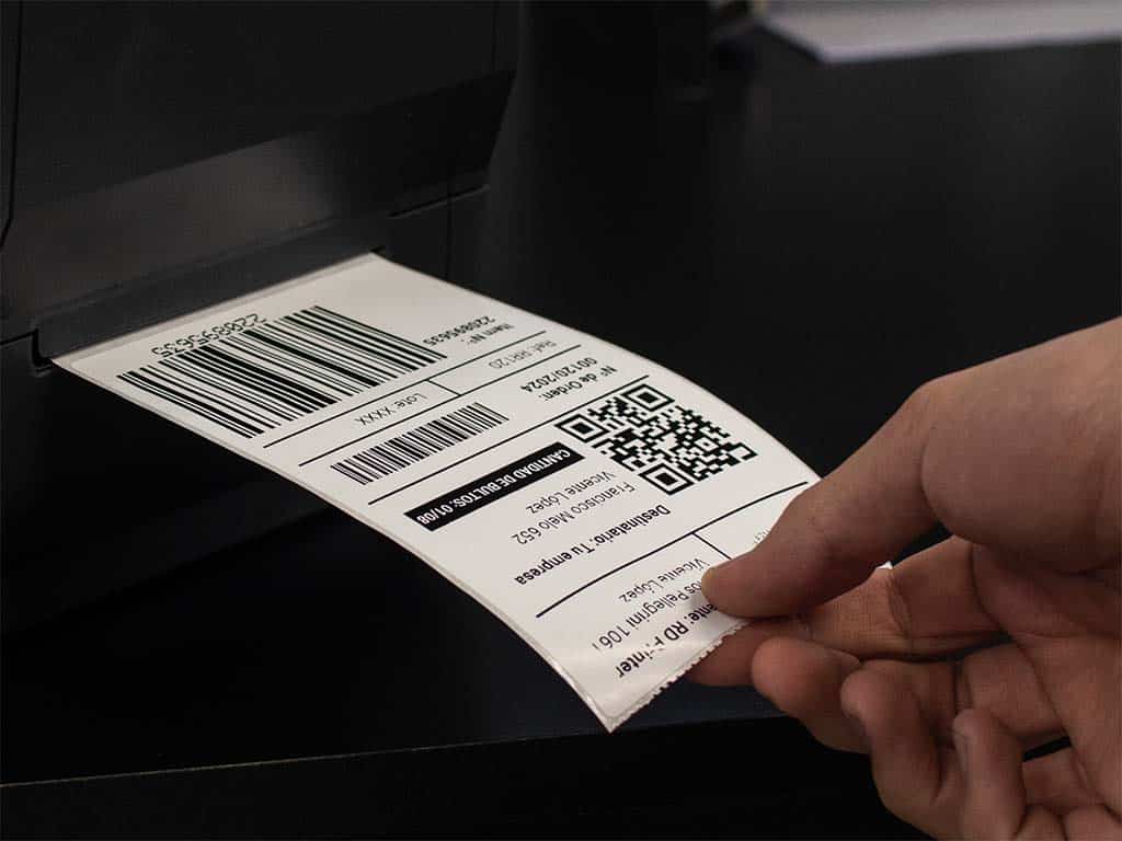 4 tipos de etiquetas blancas rd printer