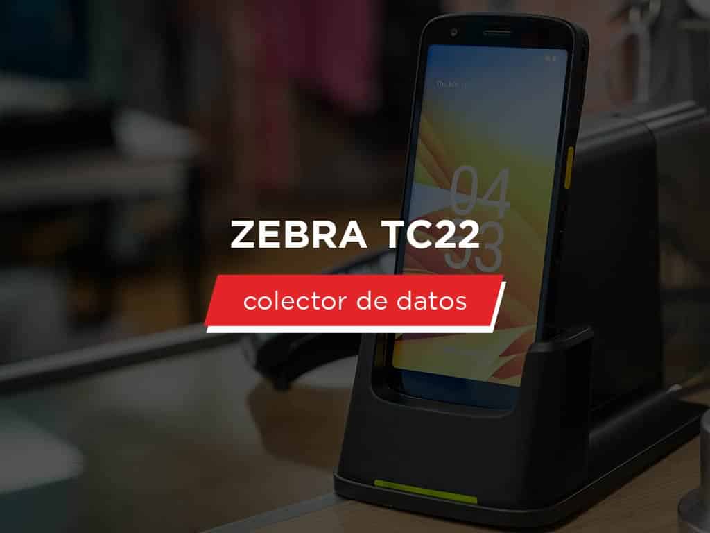 Colector de datos Zebra TC22