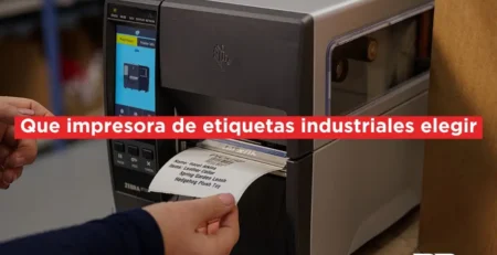 impresora de etiquetas industriales