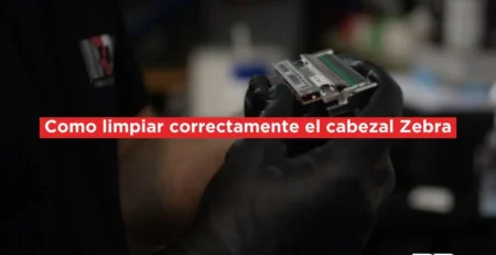 Como limpiar correctamente el cabezal Zebra