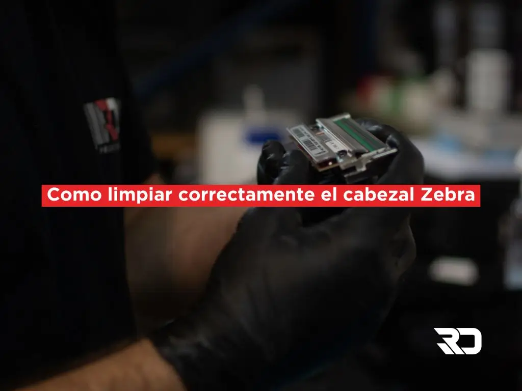Como limpiar correctamente el cabezal Zebra