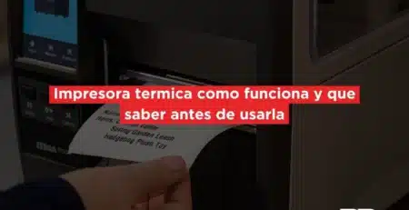 Impresora termica como funciona